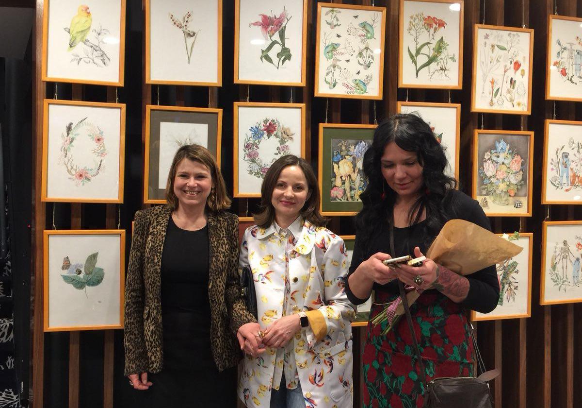 Выставка картин Лоры Павловой на фестивале Ники Сандрос #мыесть