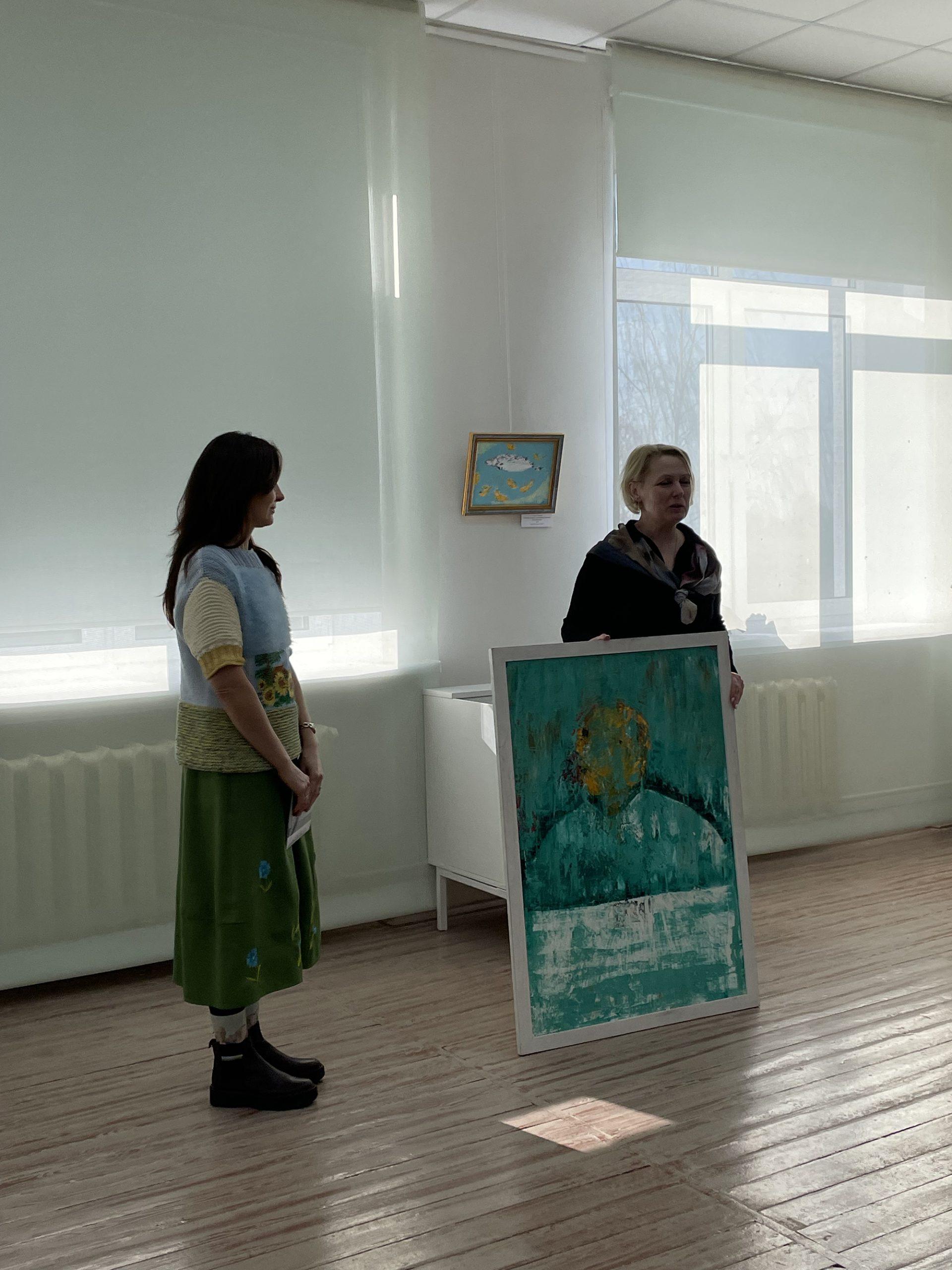 Теперь моя картина в коллекции музея 