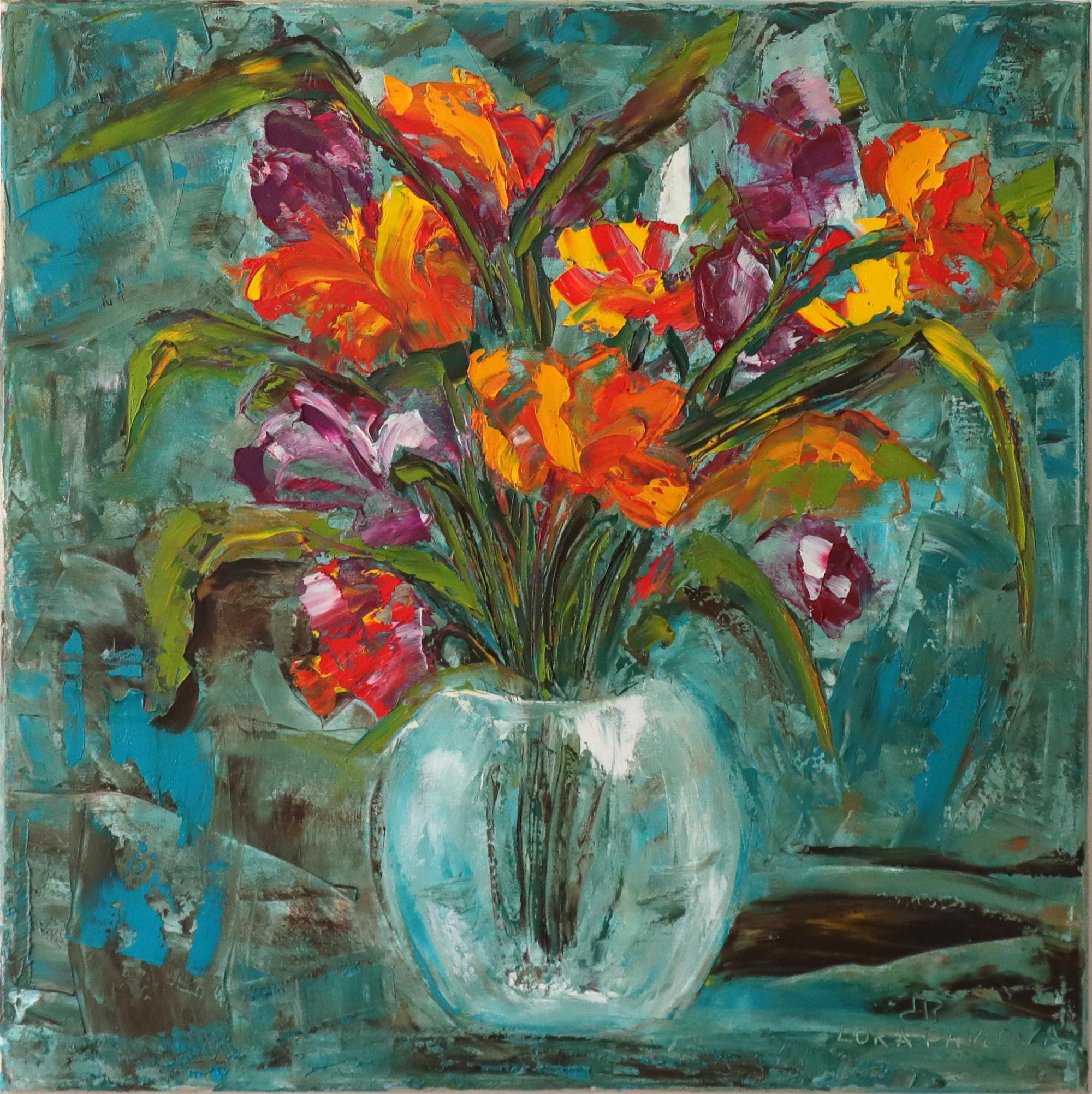 Цветы в вазе